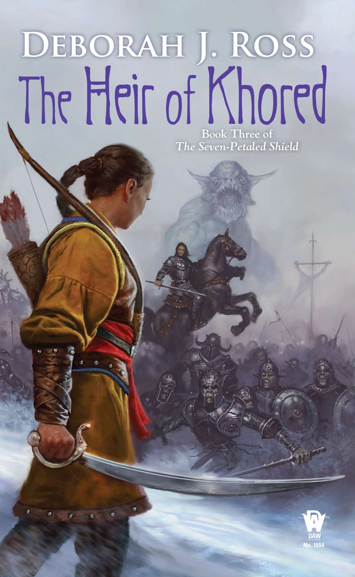 The Heir Of Khored Book Three Of The Sevenpetaled Shield Deborah J Ross