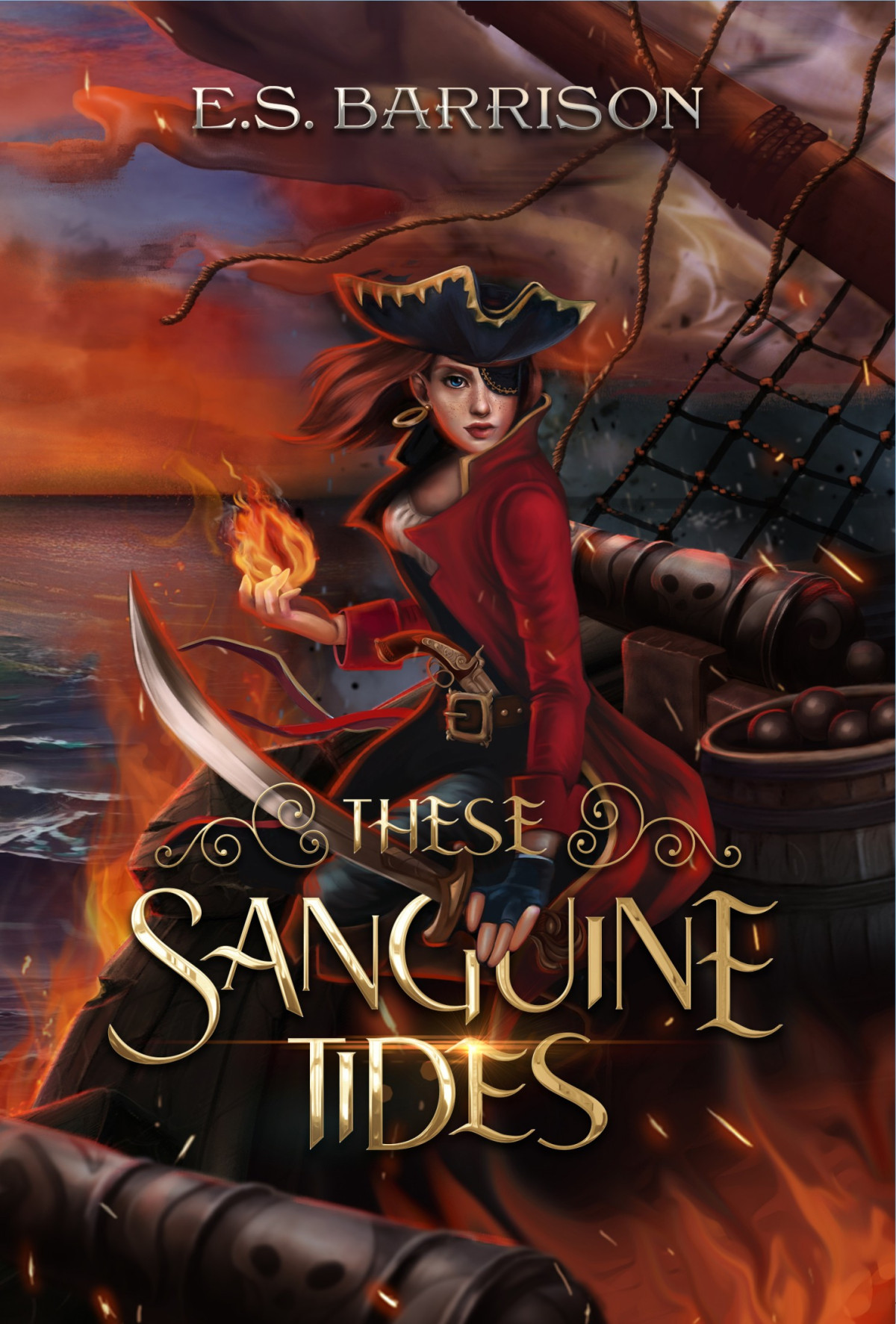 These Sanguine Tides 1st Edition Es Barrison