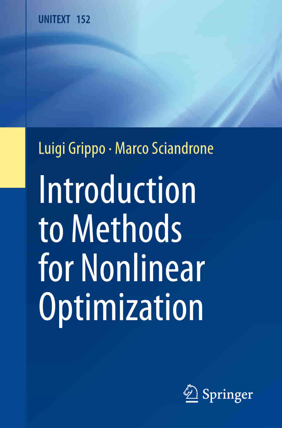 Introduction To Methods For Nonlinear Optimization Luigi Grippo
