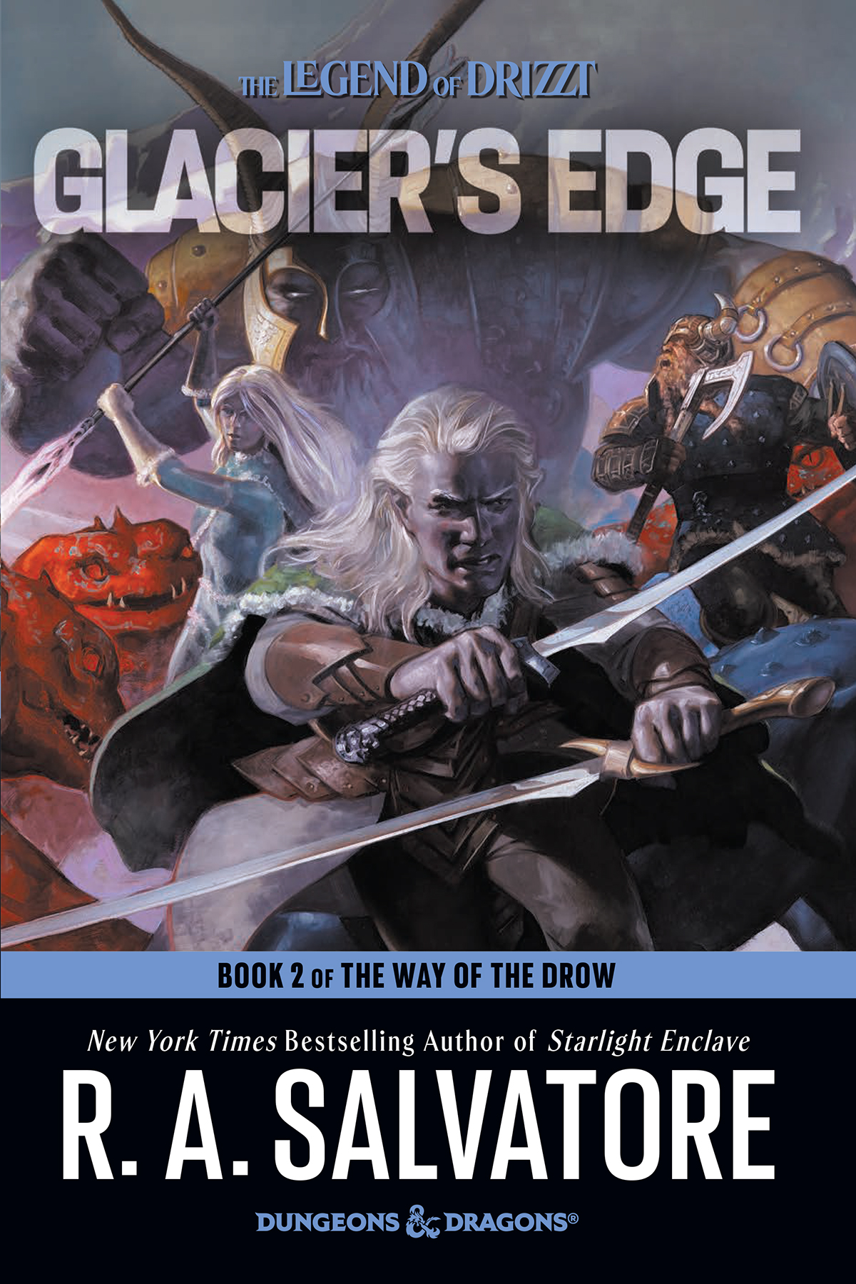 Glaciers Edge The Way Of The Drow 2 R A Salvatore