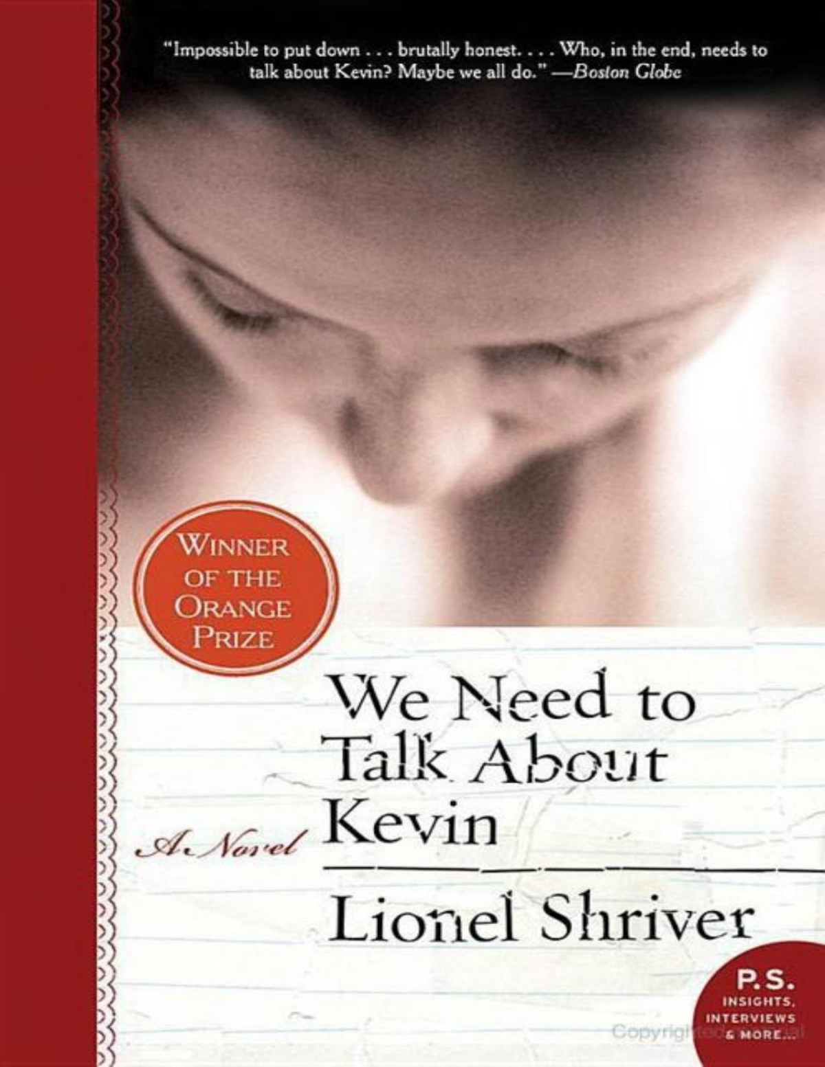 We Need To Talk About Kevin Lionel Shriver