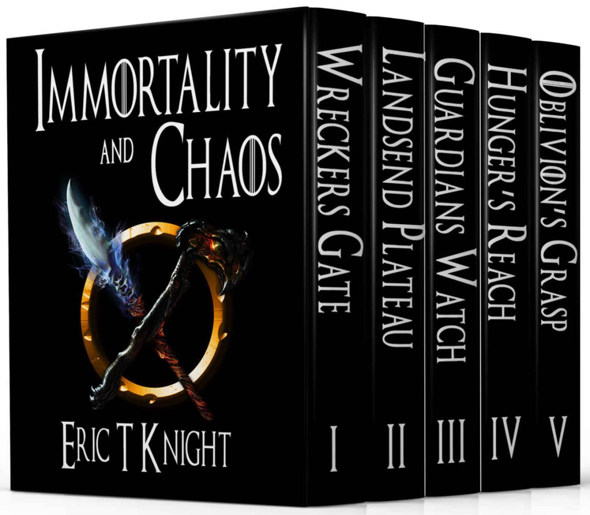 Immortality And Chaos Complete Box Set An Epic Fantasy Series Eric T Knight