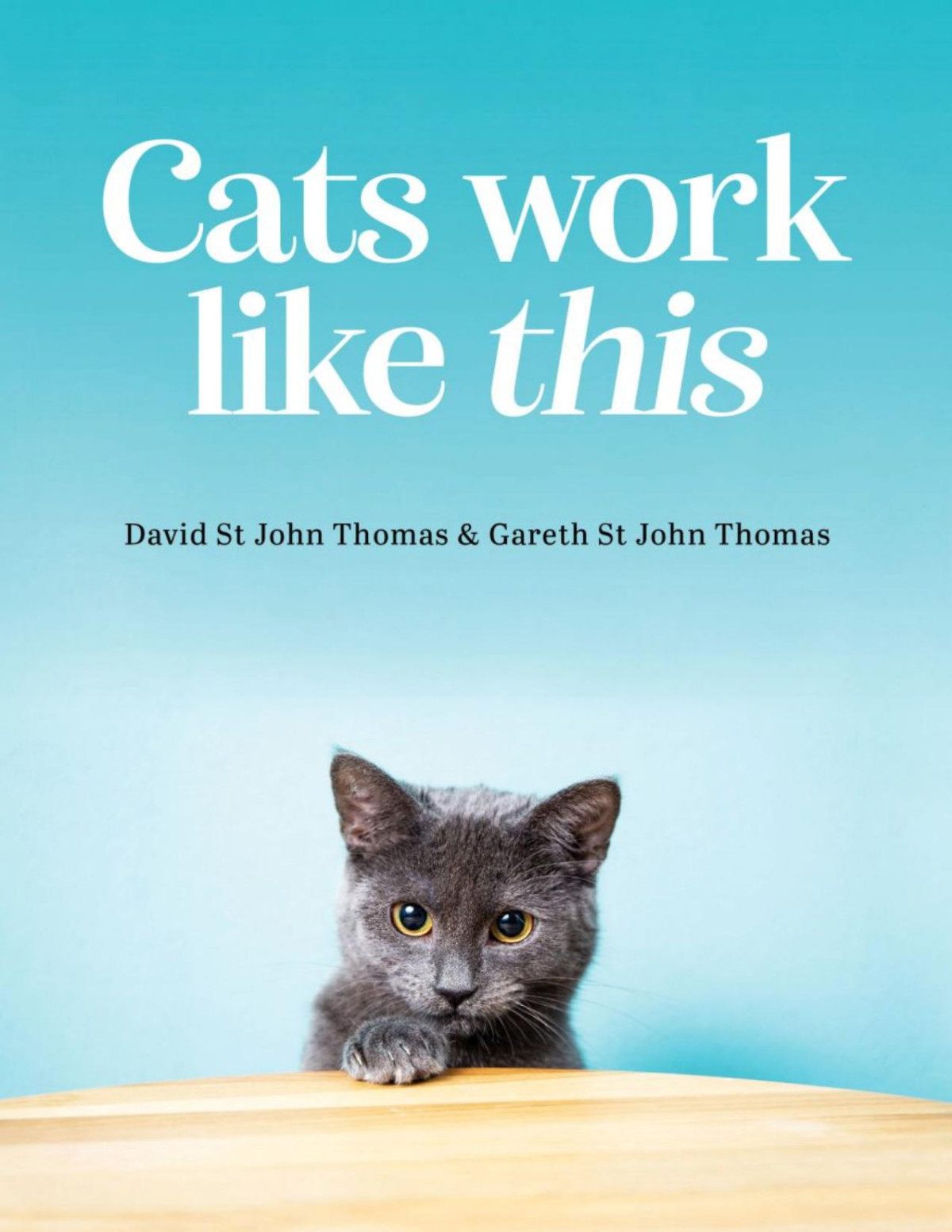 Cats Work Like This David St John Thomas Gareth St John Thomas