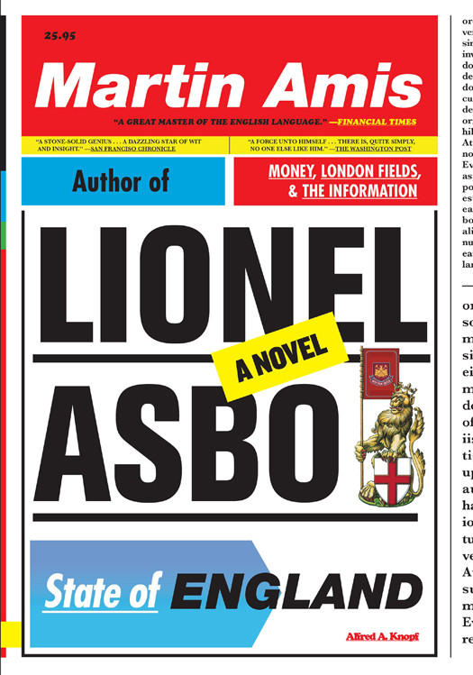 Lionel Asbo Martin Amis