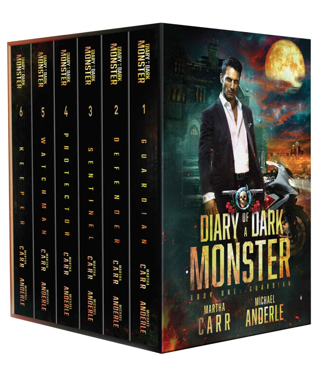 Diary Of A Dark Monster Complete Boxed Set Books 16 Carr Martha Anderle