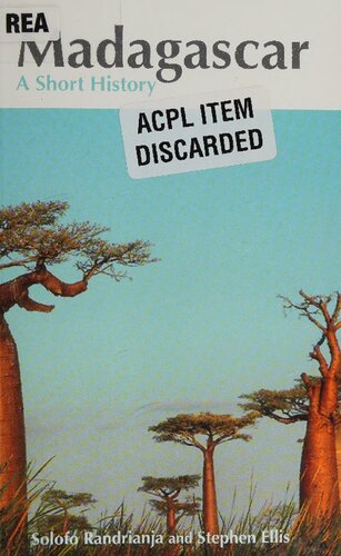 Madagascar A Short History Solofo Randrianja Stephen Ellis