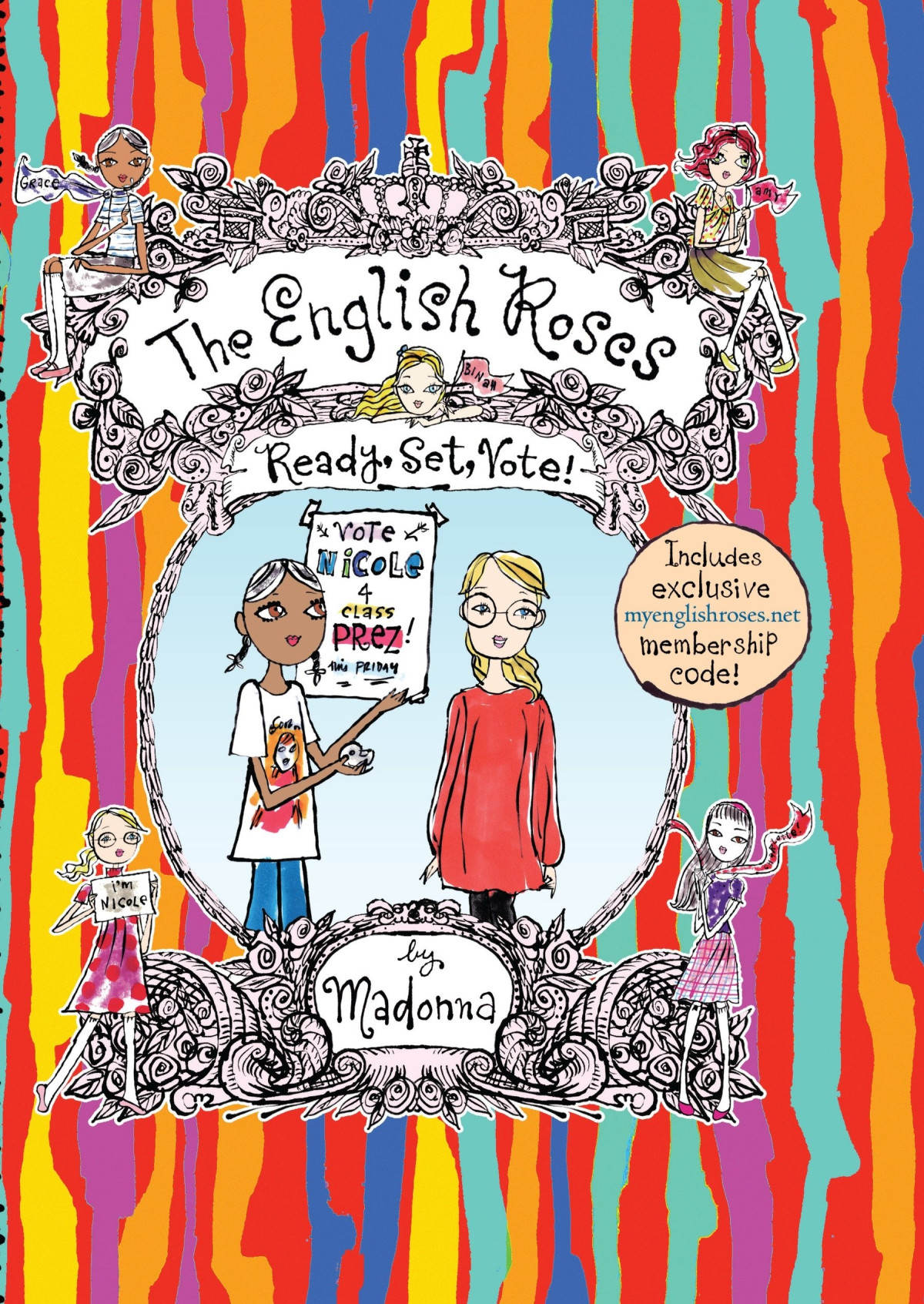 Ready Set Vote The English Roses 10 1st Edition Madonna