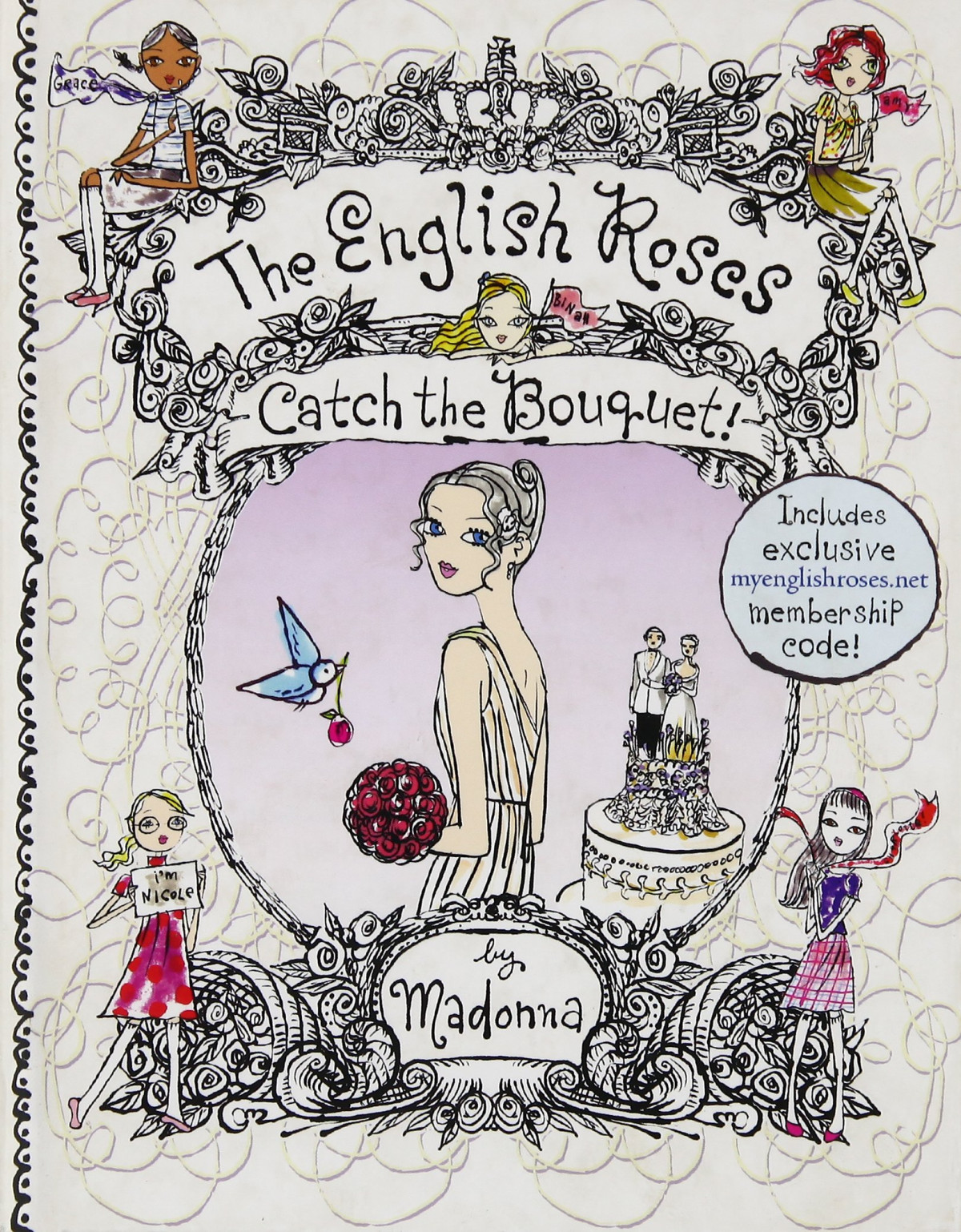 Catch The Bouquet The English Roses 12 1st Edition Madonna