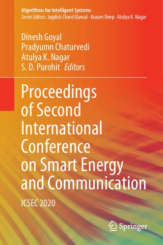 Proceedings Of Second International Conference On Smart Energy And Communication Icsec 2020 Dinesh Goyal