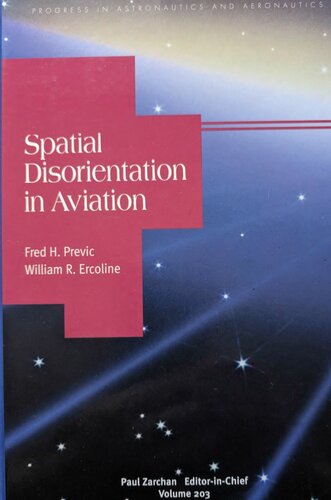 Spatial Disorientation In Aviation 1st Edition Fred H Previc