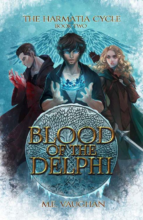 Blood Of The Delphi The Harmatia Cycle Book 2 Me Vaughan