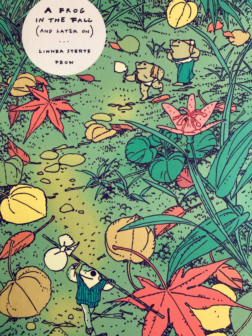 A Frog In The Fall And Later On Linnea Sterte