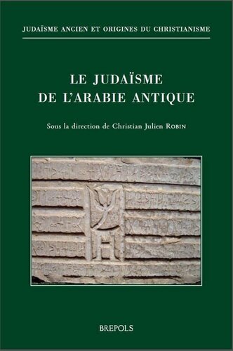 Le Judasme De Larabie Antique Actes Du Colloque De Jrusalem Fvrier 2006 Bilingual Unknown