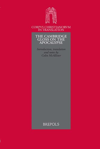 The Cambridge Gloss On The Apocalypse Cambridge University Library Ddx16 Unknown