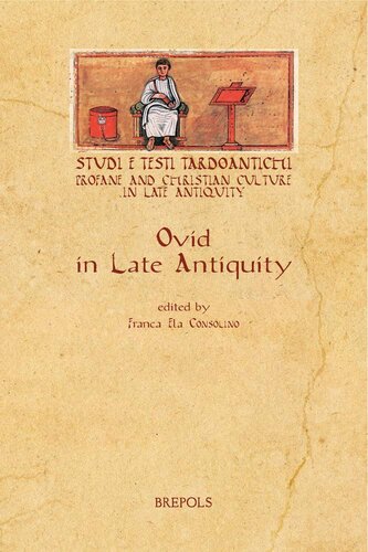 Ovid In Late Antiquity Multilingual Franca Ela Consolino