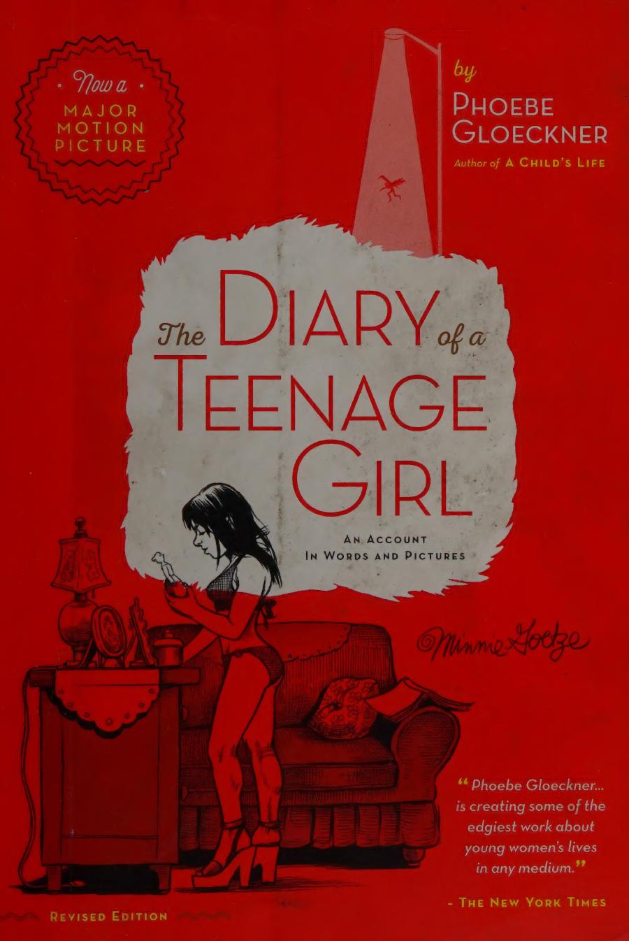 The Diary Of A Teenage Girl Revised Edition Phoebe Gloeckner