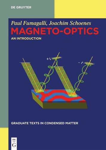 Magnetooptics An Introduction Paul Fumagalli Joachim Schoenes