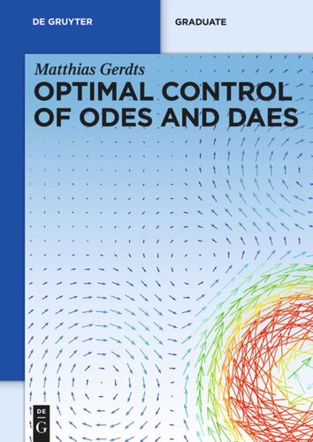 Optimal Control Of Odes And Daes Matthias Gerdts