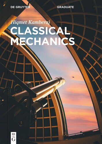 Classical Mechanics Hiqmet Kamberaj