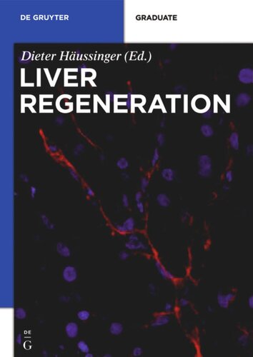 Liver Regeneration Dieter Hussinger Editor
