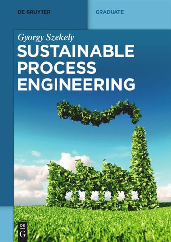 Sustainable Process Engineering Gyorgy Szekely