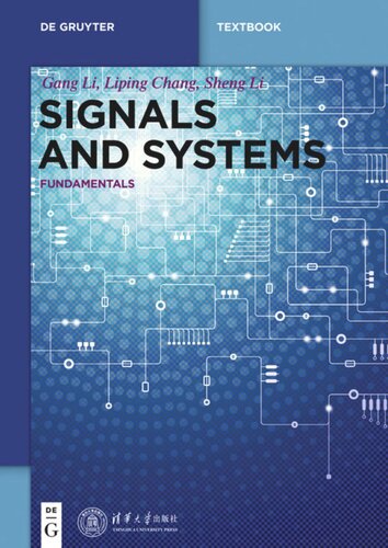 Signals And Systems Fundamentals Gang Li Liping Chang Sheng Li