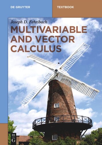 Multivariable And Vector Calculus Joseph D Fehribach