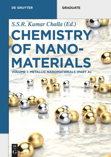 Metallic Nanomaterials Chemistry In Practice Ed Ssr Kumar Challa