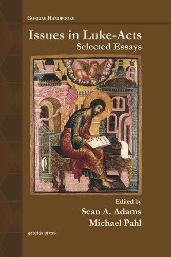 Issues In Lukeacts Selected Essays Unknown