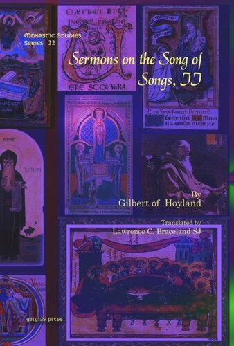 Sermons On The Song Of Songs Ii Gilbert Of Hoyland Lawrence C Braceland Sj
