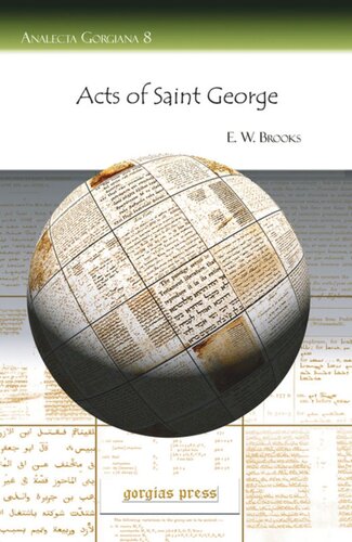 Acts Of Saint George E W Brooks