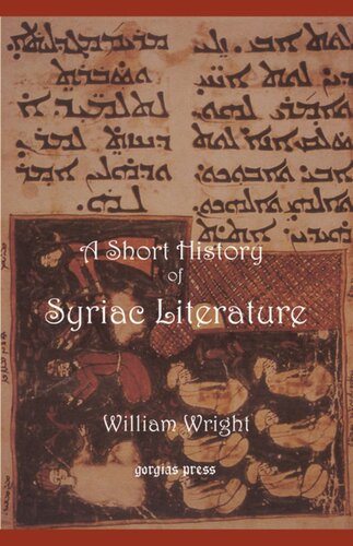 Short History Of Syriac Literature William Wright