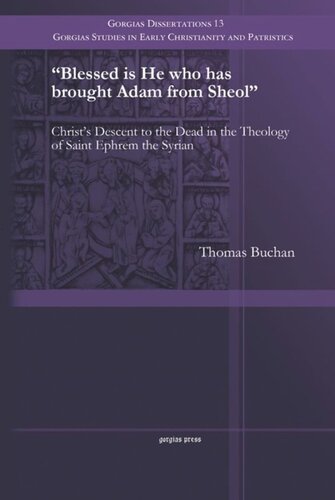 Blessed Is He Who Has Brought Adam From Sheol Thomas Buchan
