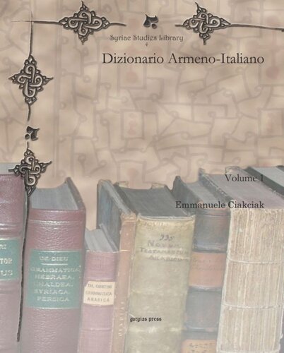 Dizionario Armenoitaliano Emmanuele Ciakciak