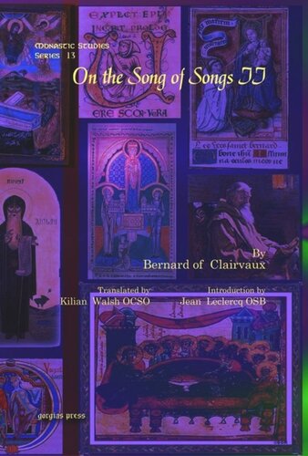 On The Song Of Songs Ii Bernard Of Clairvaux Kilian Walsh Ocso Jean Leclercq Osb