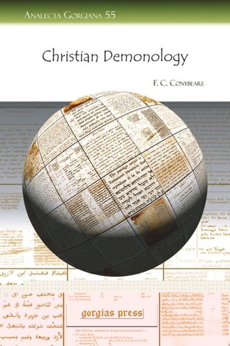 Christian Demonology F C Conybeare