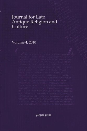 Journal For Late Antique Religion And Culture Daniel King