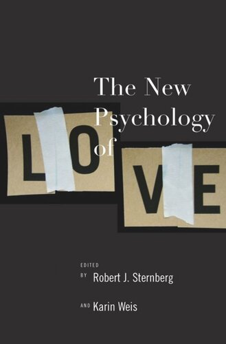 The New Psychology Of Love James L Kastely
