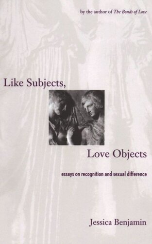 Like Subjects Love Objects Edmund Burke Editor David Bromwich Editor