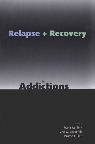 Relapse And Recovery In Addictions Julie Agoos