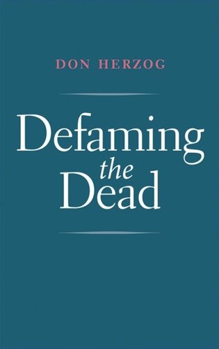 Defaming The Dead Don Herzog