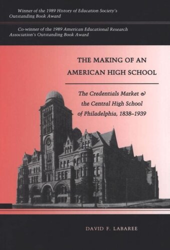 The Making Of An American High School Joseph Furia Editor Steven Hayhurst Editor James Prosek Editor