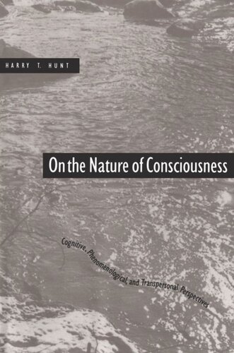 On The Nature Of Consciousness Robert Lerner Althea K Nagai Stanley Rothman