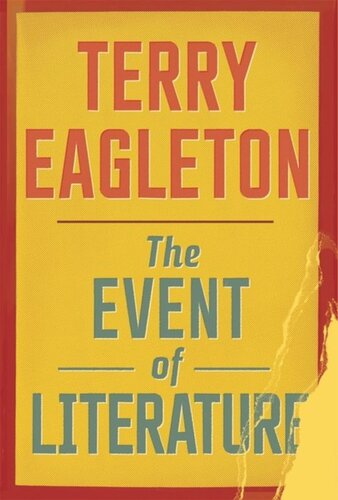 The Event Of Literature Terry Eagleton