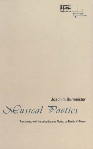 Musical Poetics Nancy F Cott