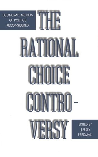 The Rational Choice Controversy Louis Putterman