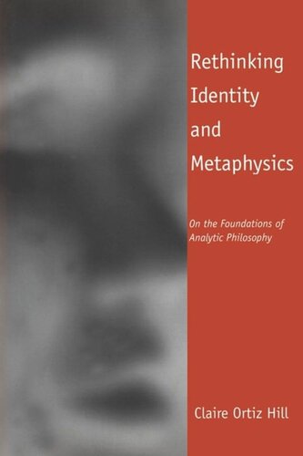 Rethinking Identity And Metaphysics David B Haley
