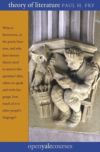 Theory Of Literature Paul H Fry