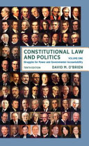 Constitutional Law And Politics David M Obrien