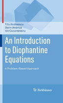 An Introduction To Diophantine Equations Titu Andreescu Dorin Andrica